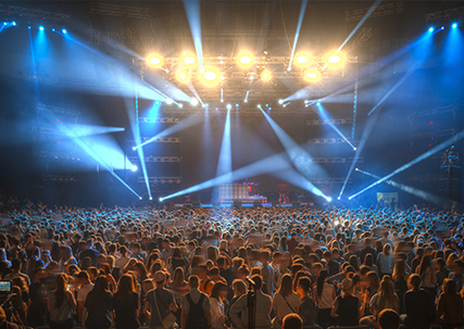 イベント会場 照明・電気工事