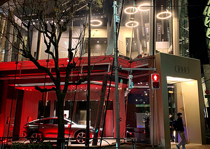 新作発表会・電気工事